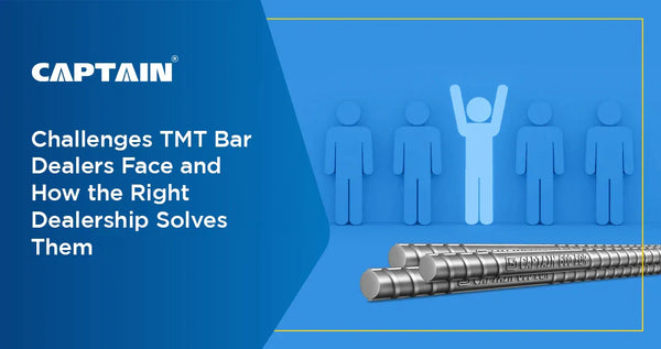Challenges TMT Bar Dealers Face and How the Right Dealership Solves Them