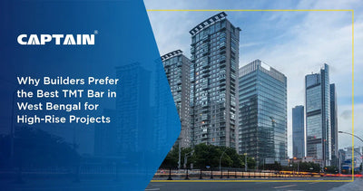 Why Builders Prefer the Best TMT Bar in West Bengal for High-Rise Projects