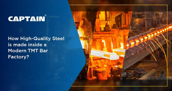 How High-Quality Steel is Made Inside a Modern TMT Bar Factory