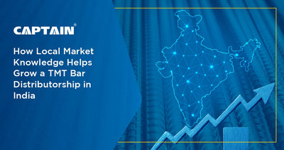 How Local Market Knowledge Helps Grow a TMT Bar Distributorship in India