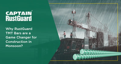 Why RustGuard TMT Bars Are a Game Changer for Construction in Monsoon?